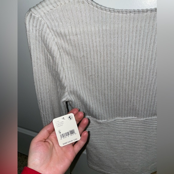 Free People Lindsey Plunge V Neck Top - Picture 4 of 4